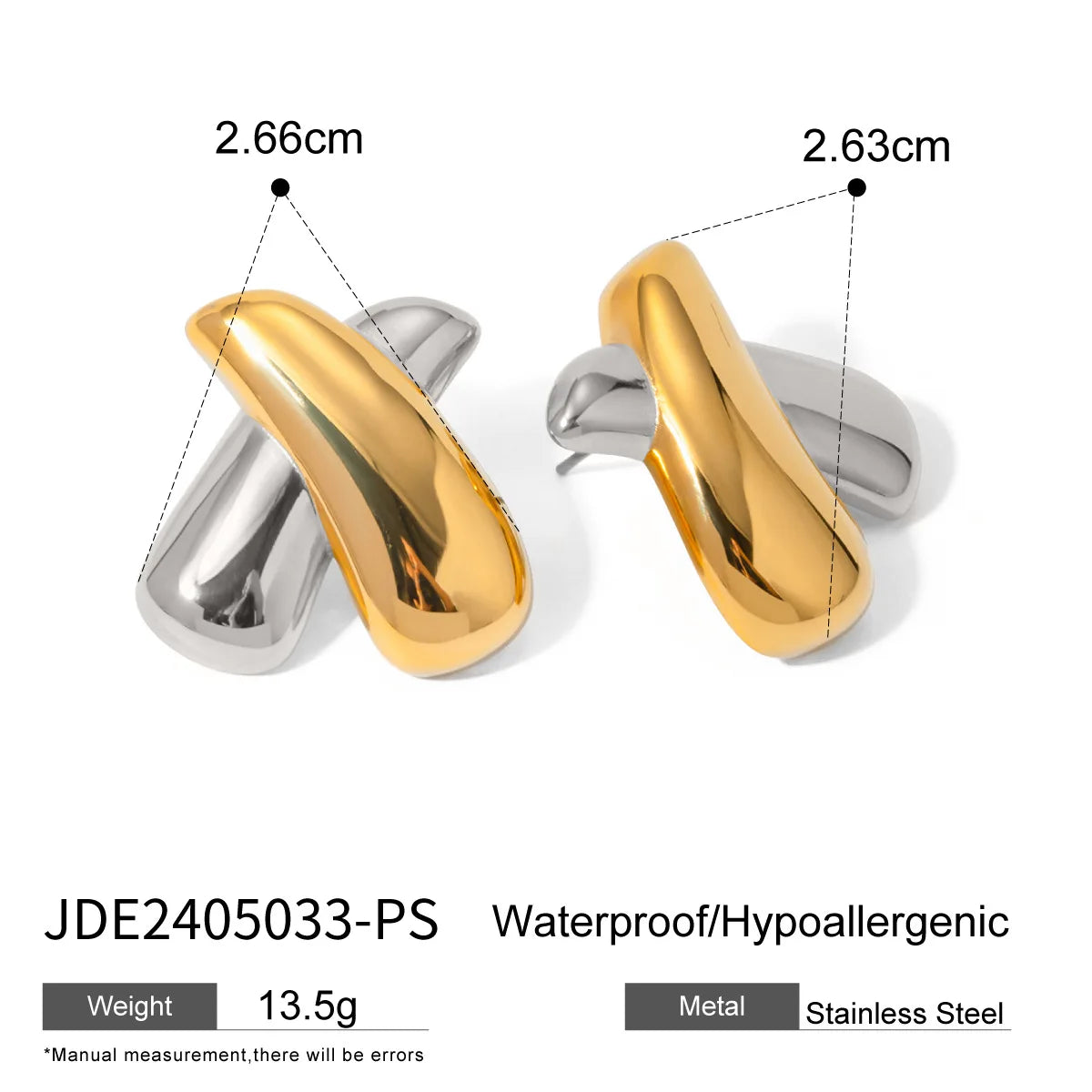 High-Grade Titanium Steel Opening Beaded Bracelet European American Style Jewelry Stainless Steel Color