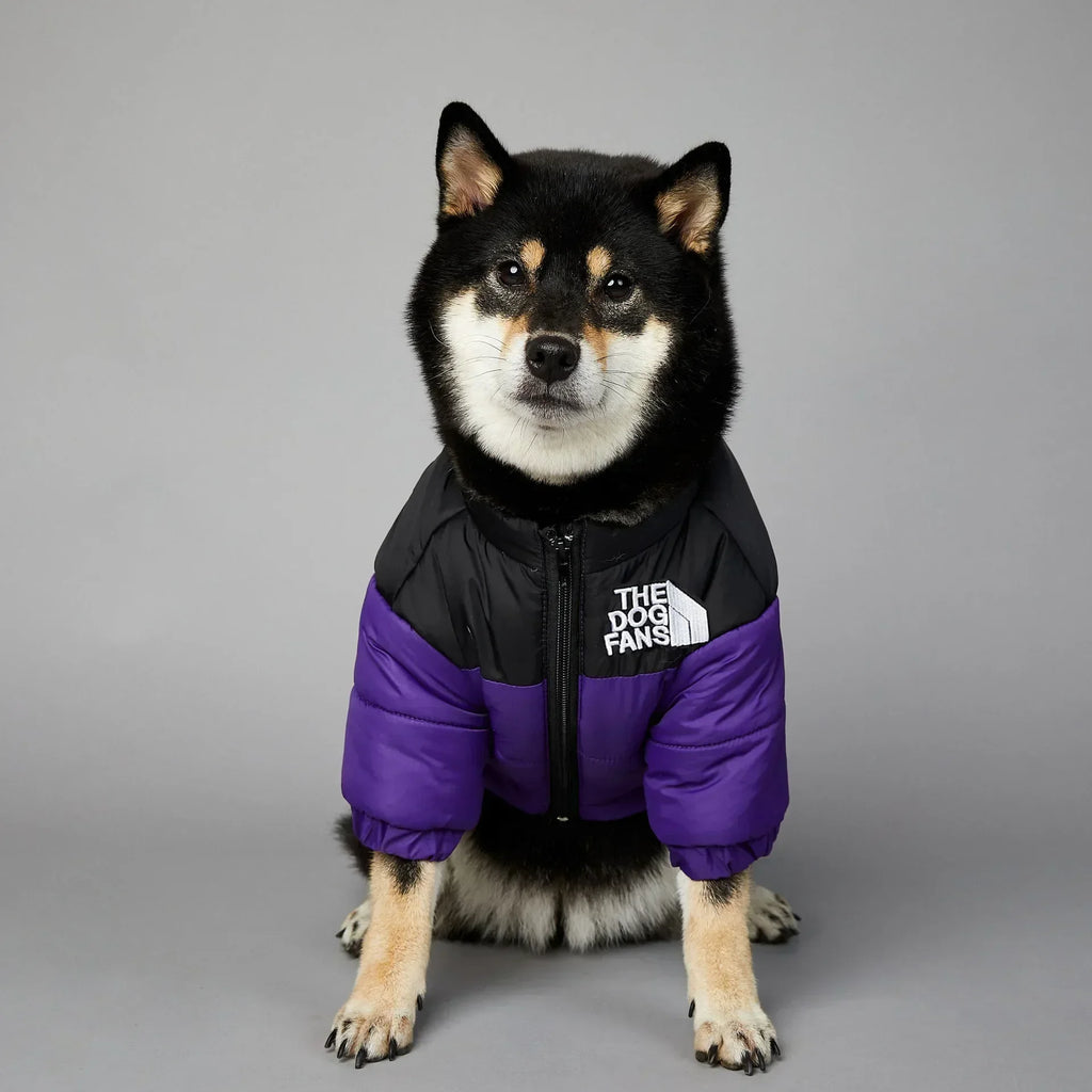 Puppy Coat Dog Down Jacket The Dog Fans Winter Pet Clothes for Small Medium Dogs Warm Thick Dog Vest French Bulldog Dropshipping