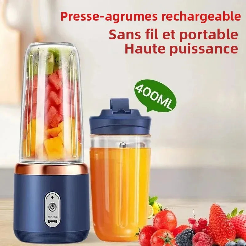 Portable USB Mini Blender 400ml – 6 Colors