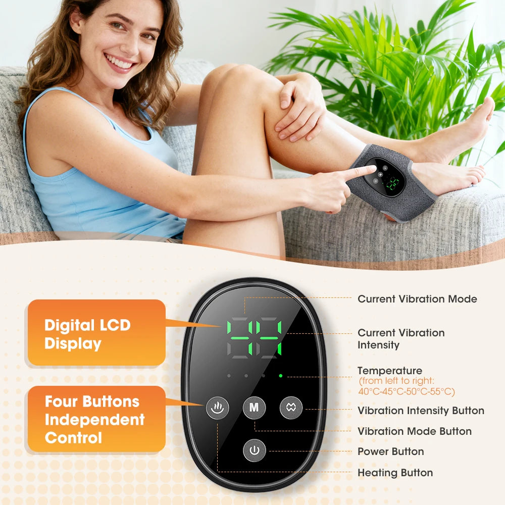 Rechargeable Heated Massage Bracelet – Wrist, Ankle, Hand