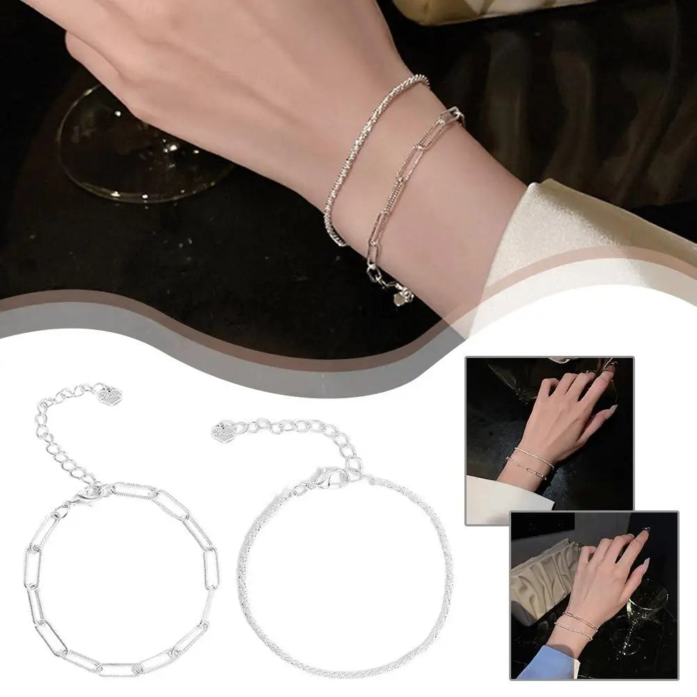 Delicate Fine Chain Bracelet