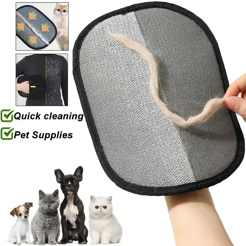 Portable Washable Pet Hair Removal Gloves
