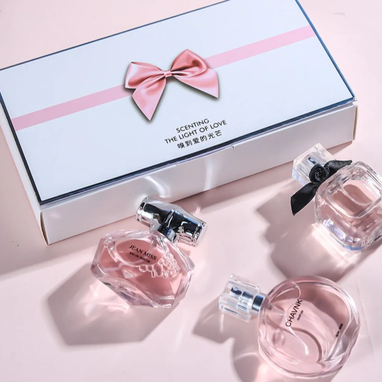 3-Piece Floral Scent Women Perfume Set Eau de Toilette Fresh Natural Long-Lasting Luxury Brand Dupe Same Fragrance 30ml*3 brand