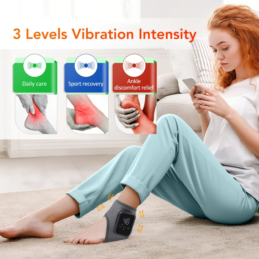 Rechargeable Heated Massage Bracelet – Wrist, Ankle, Hand