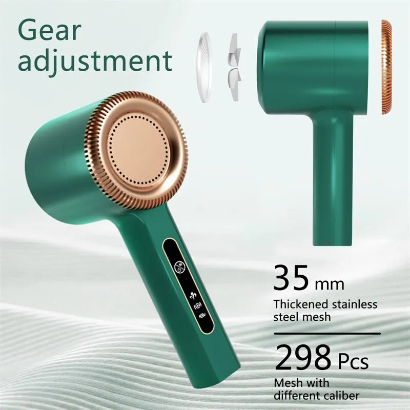 Rechargeable USB Electric Lint &amp; Fuzz Shaver