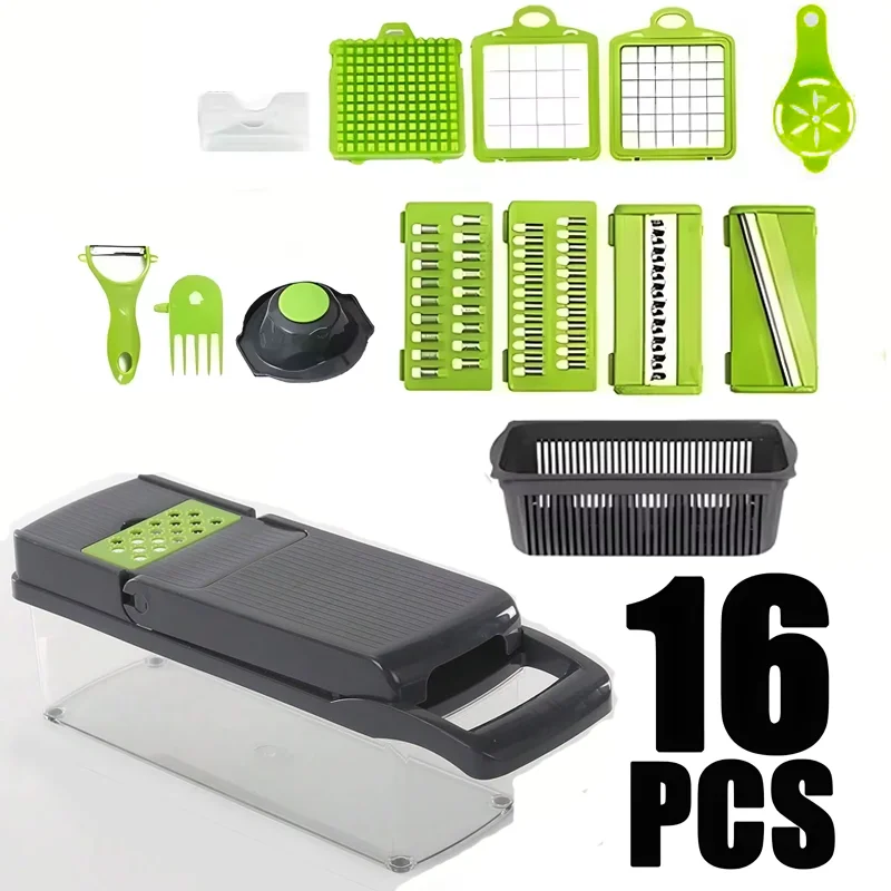 Grater and Peeler Kit – 16 Pieces