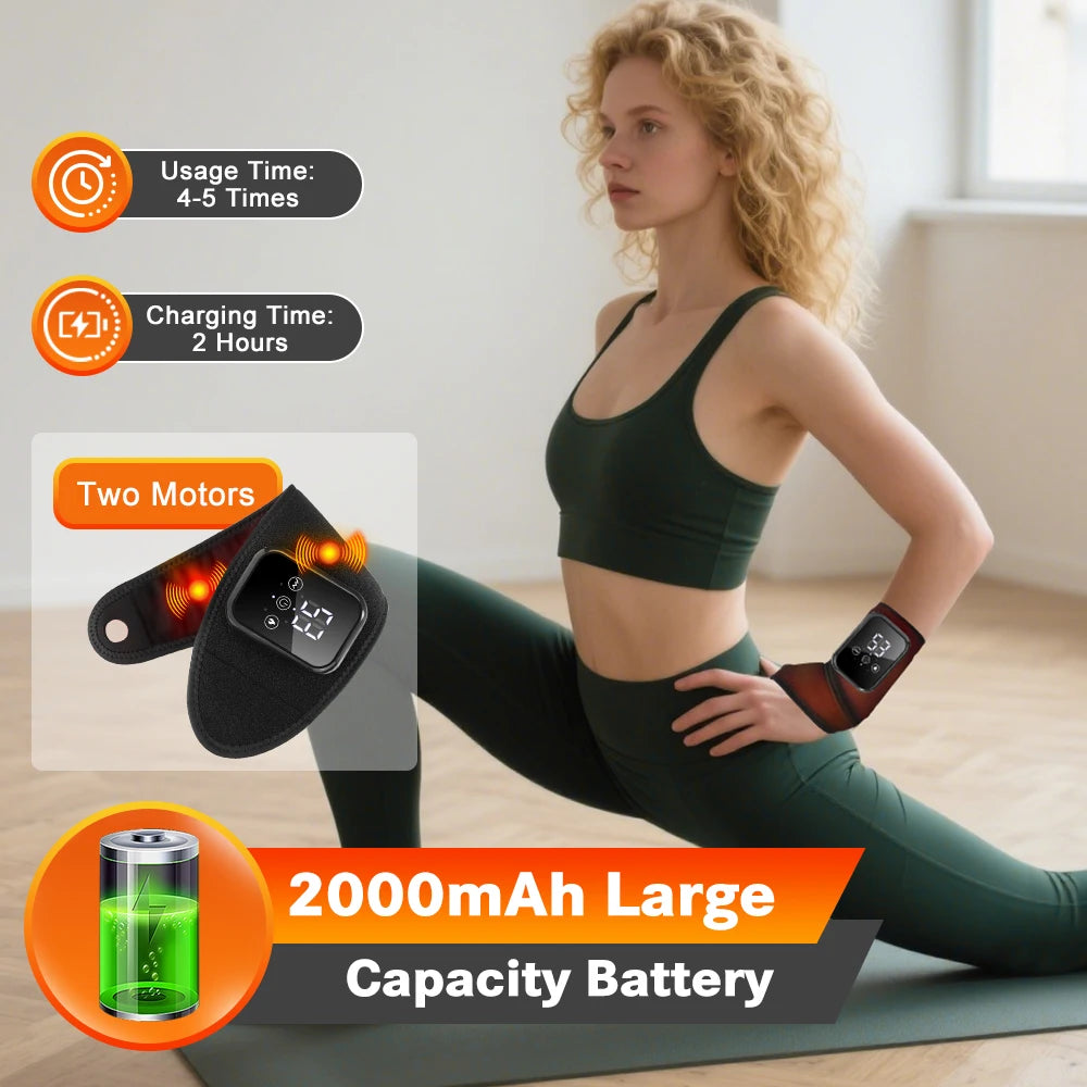 Rechargeable Heated Massage Bracelet – Wrist, Ankle, Hand