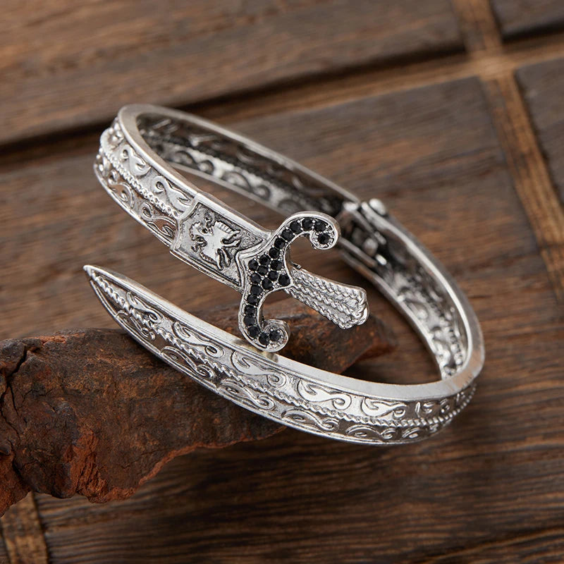 Adjustable Retro Sword Bracelet