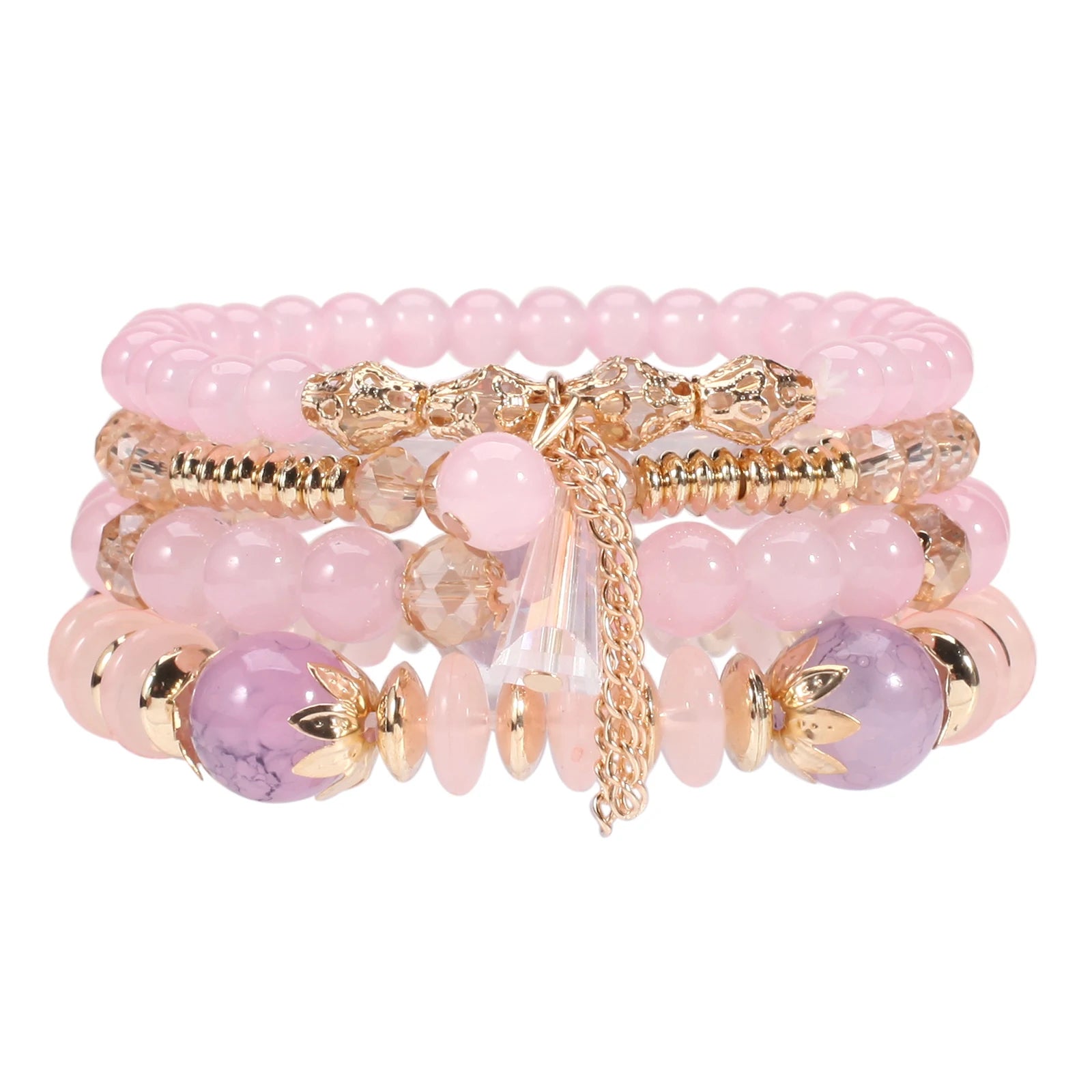Colorful Bohemian Stackable Beaded Bracelets