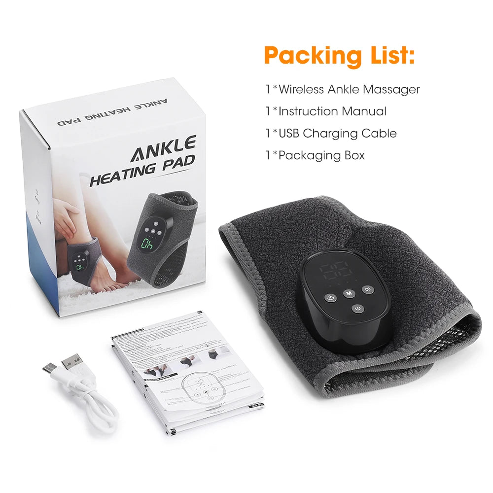 Rechargeable Heated Massage Bracelet – Wrist, Ankle, Hand