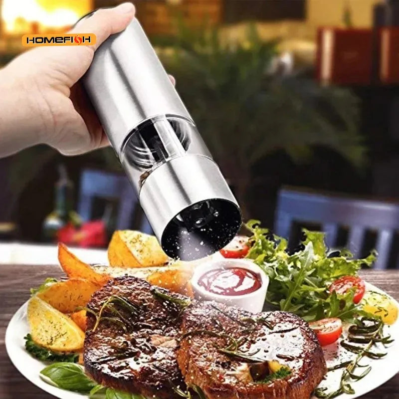 Automatic Electric Salt and Pepper Grinder