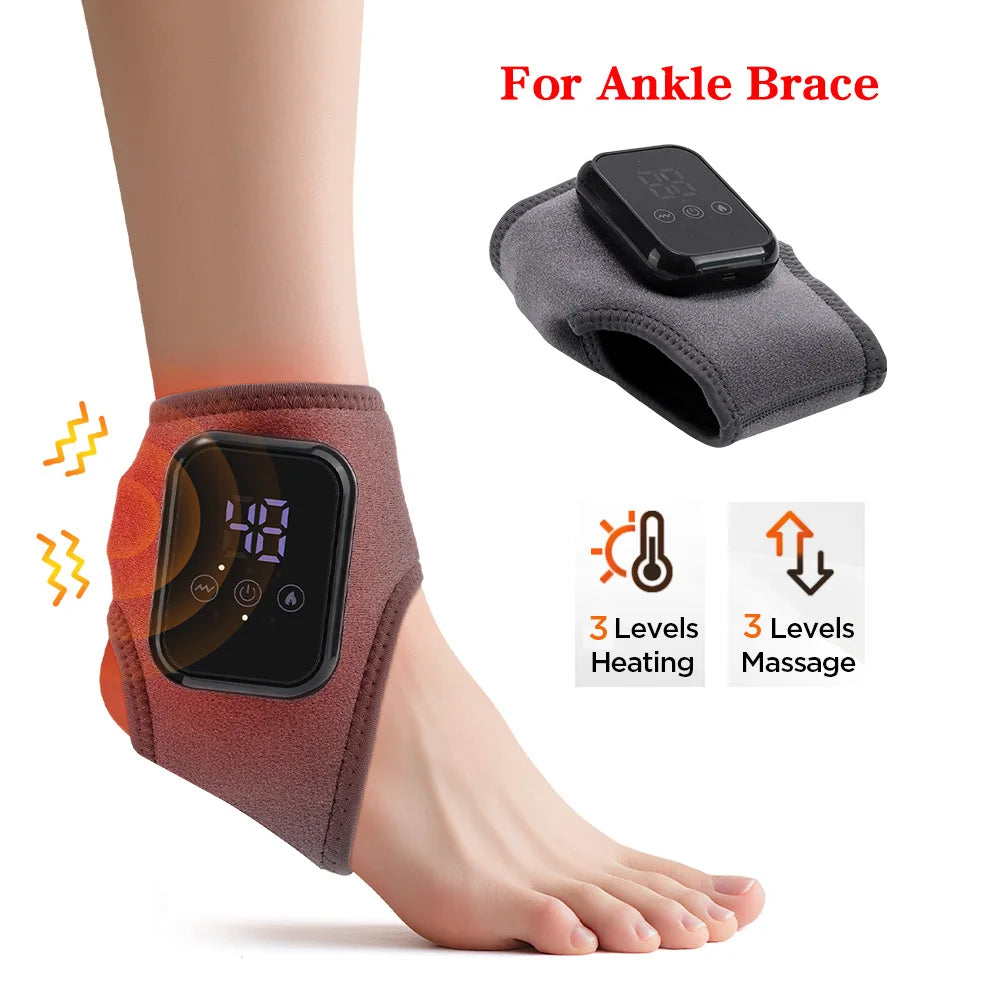 Rechargeable Heated Massage Bracelet – Wrist, Ankle, Hand