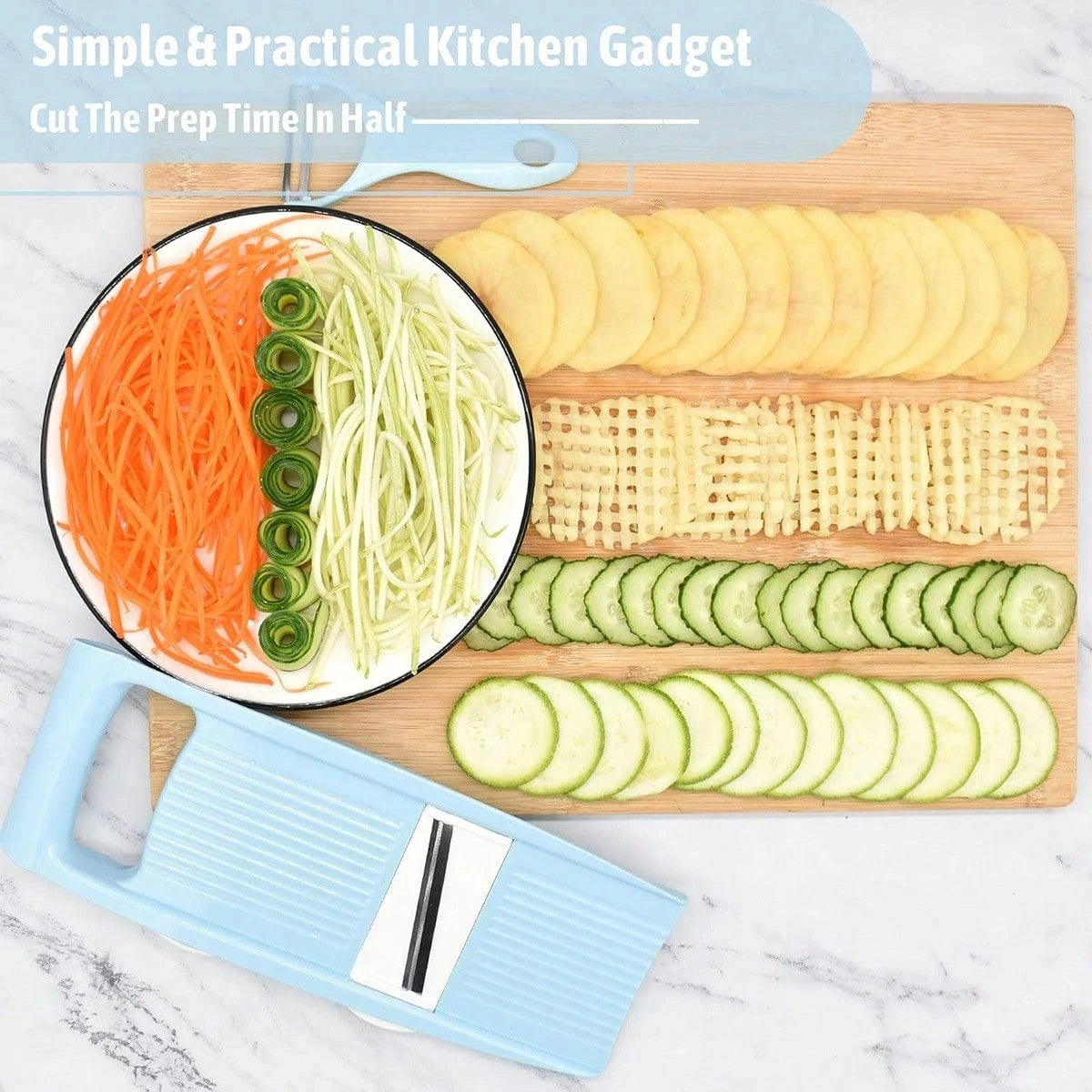 5-in-1 Multifunction Vegetable Peeler