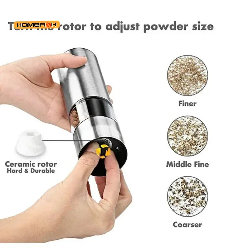 Automatic Electric Salt and Pepper Grinder