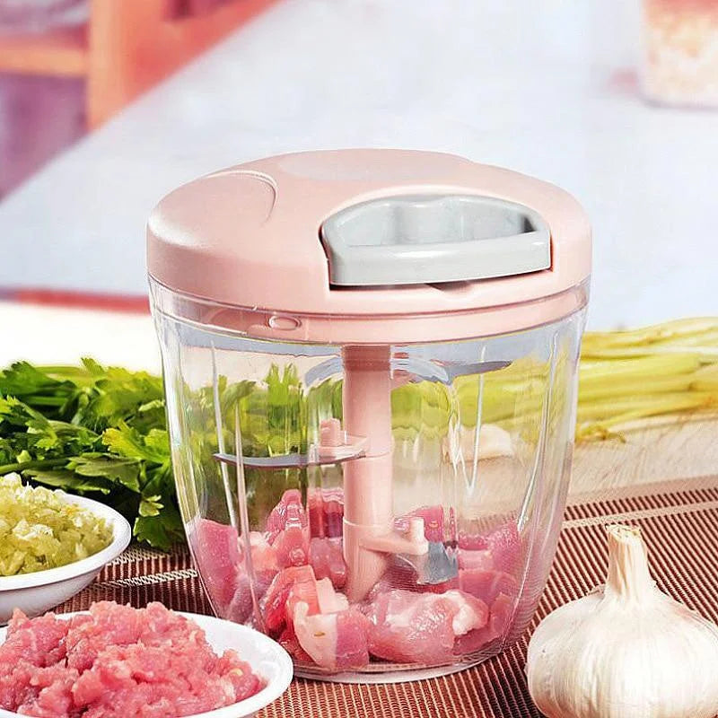 Manual Meat Mincer and Garlic Press 500/900ml