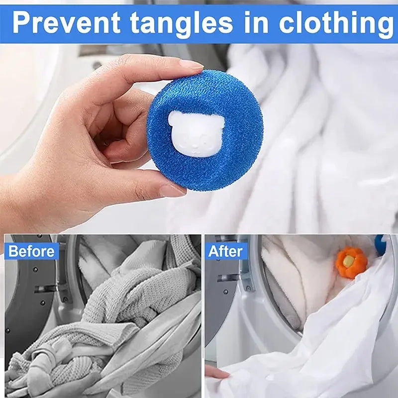 Reusable Pet Hair Removal Balls for Washing Machine