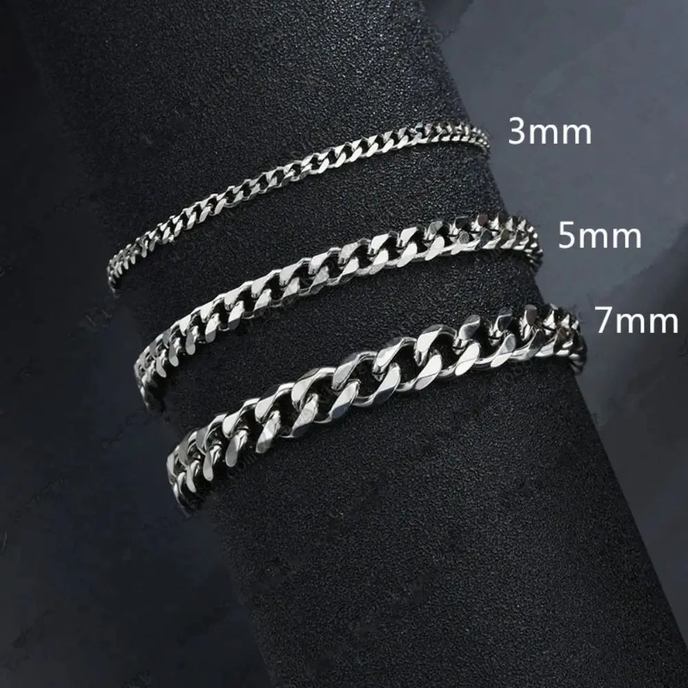 Men's Chunky Cuban Chain Bracelet