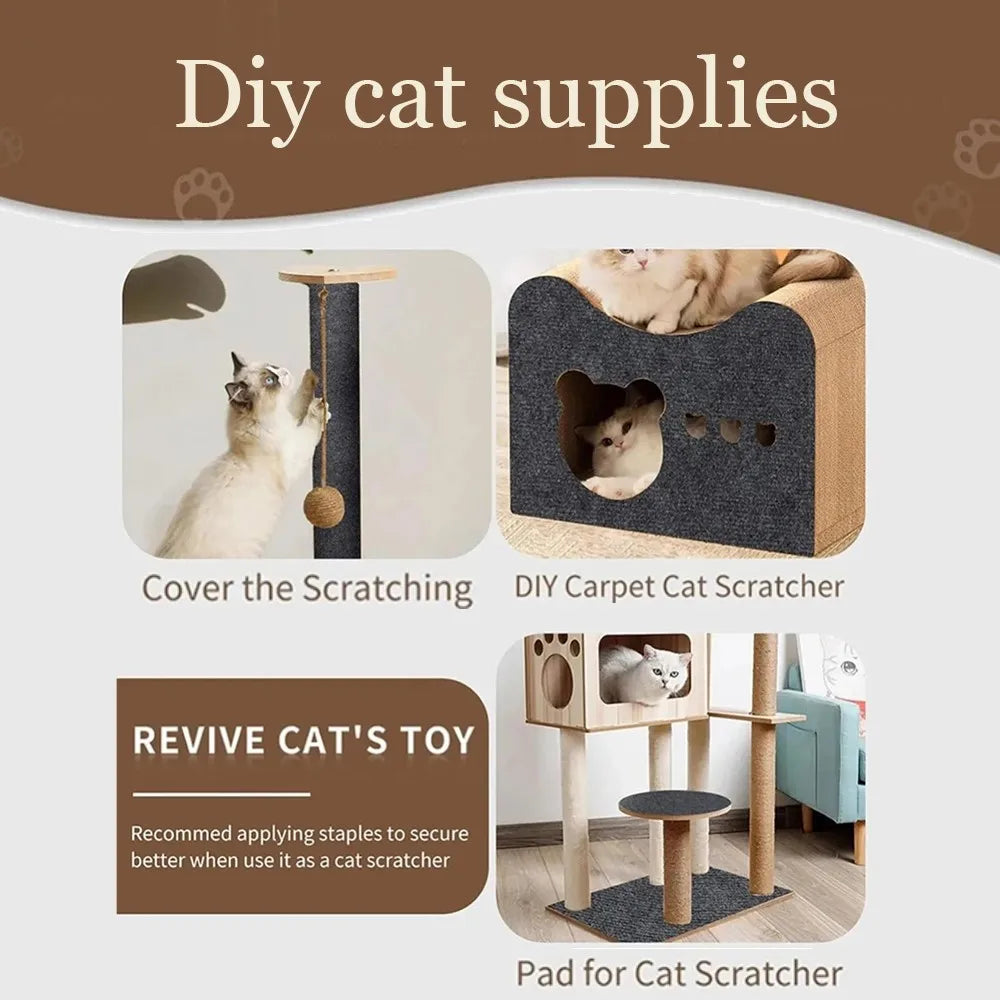 Self-Adhesive Cat Scratch Mat