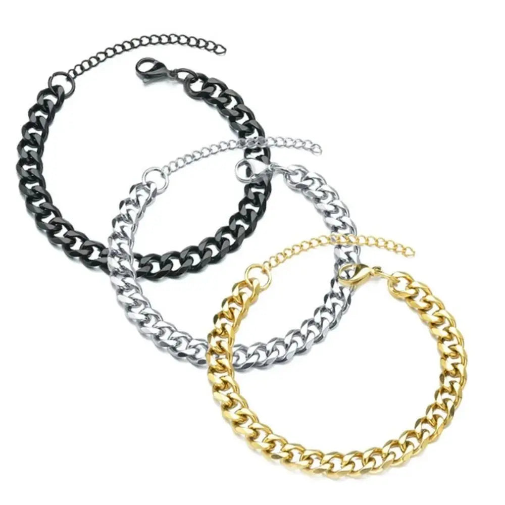Men's Chunky Cuban Chain Bracelet