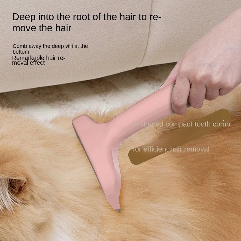 Premium Pet Hair Removal Brush for Dogs and Cats