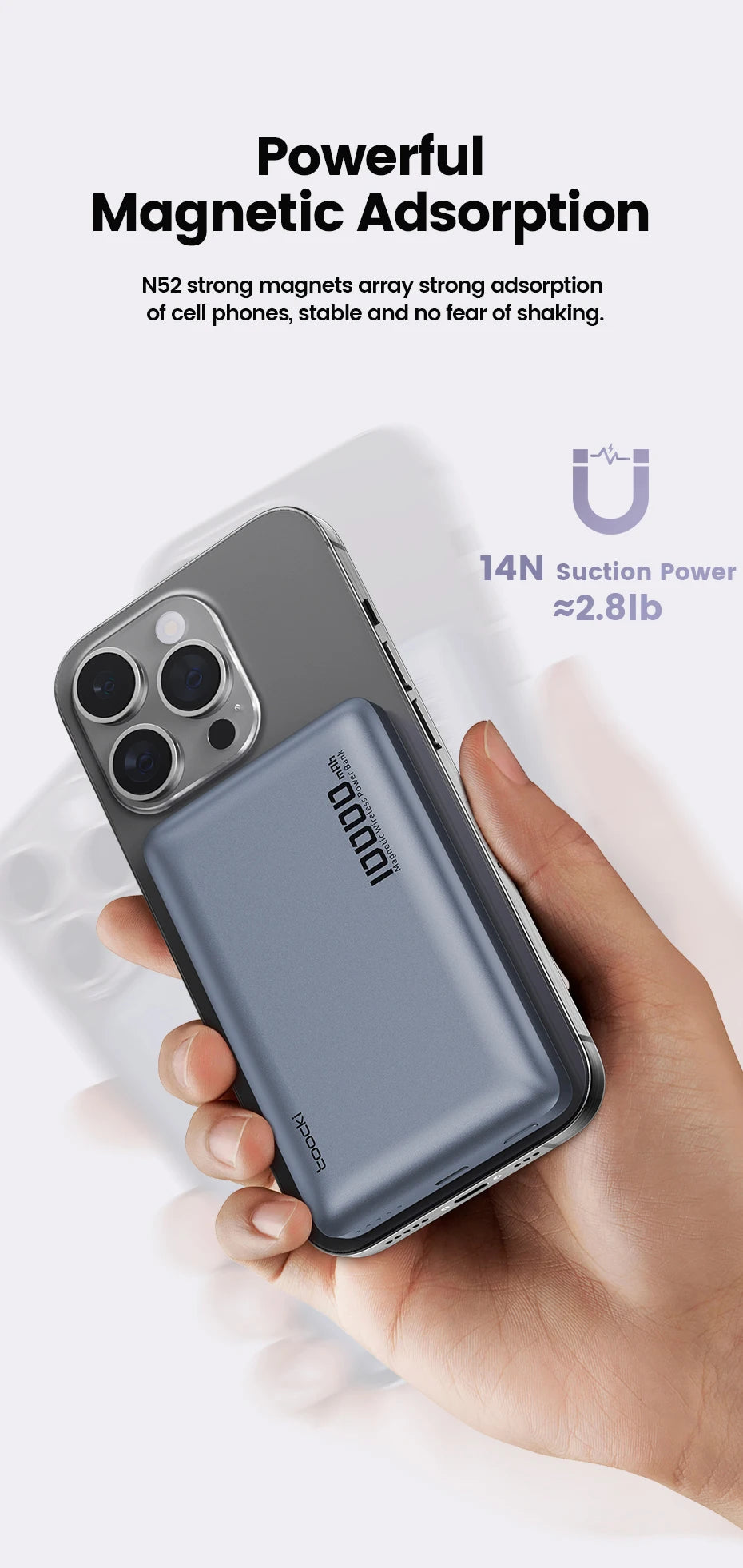 Wireless Magnetic Power Bank 5000mAh
