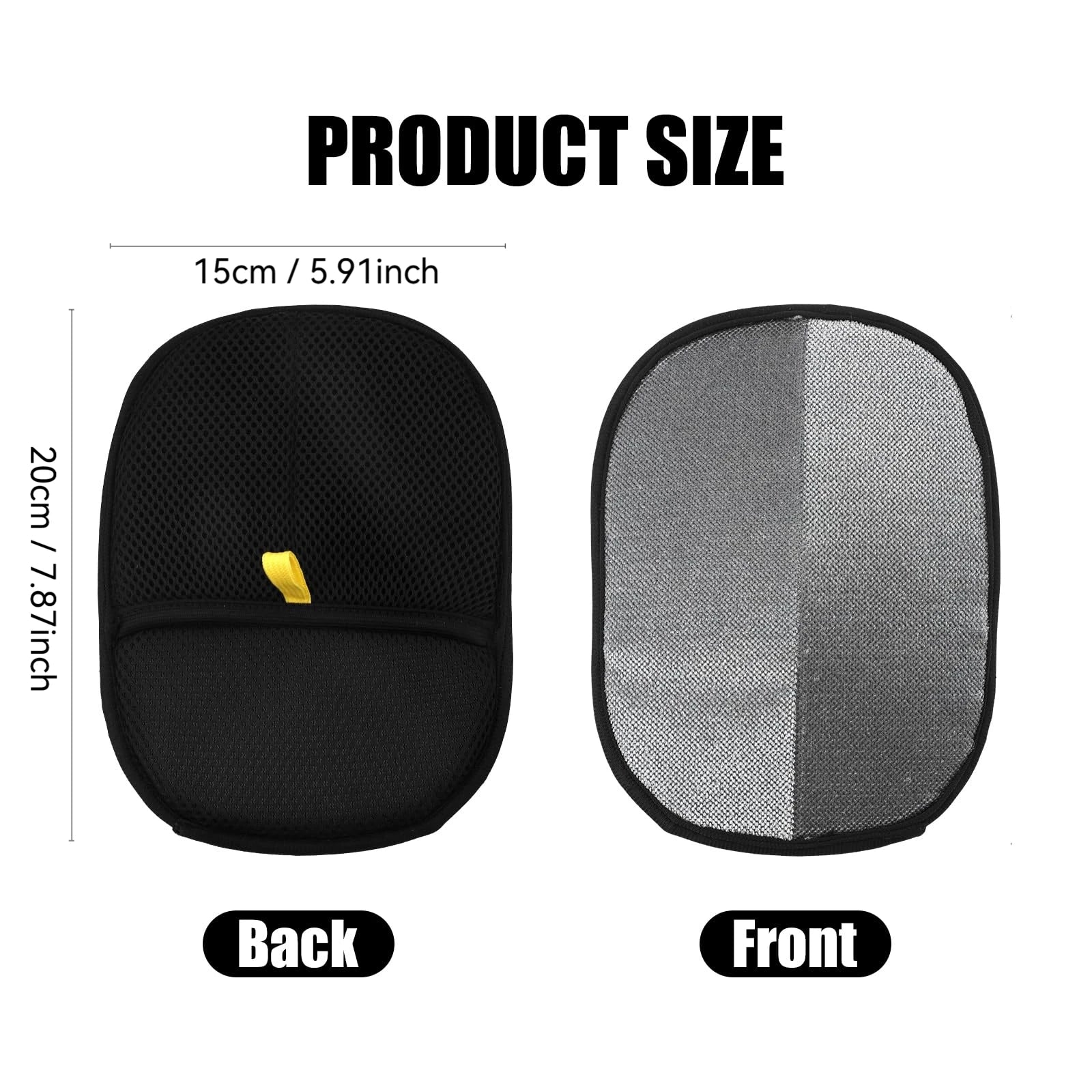 Double-Sided Pet Grooming Deshedding Gloves