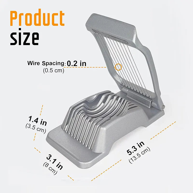 Sturdy Aluminum Egg Slicer