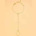 Sparkling Crystal Diamond-Shape Bracelet