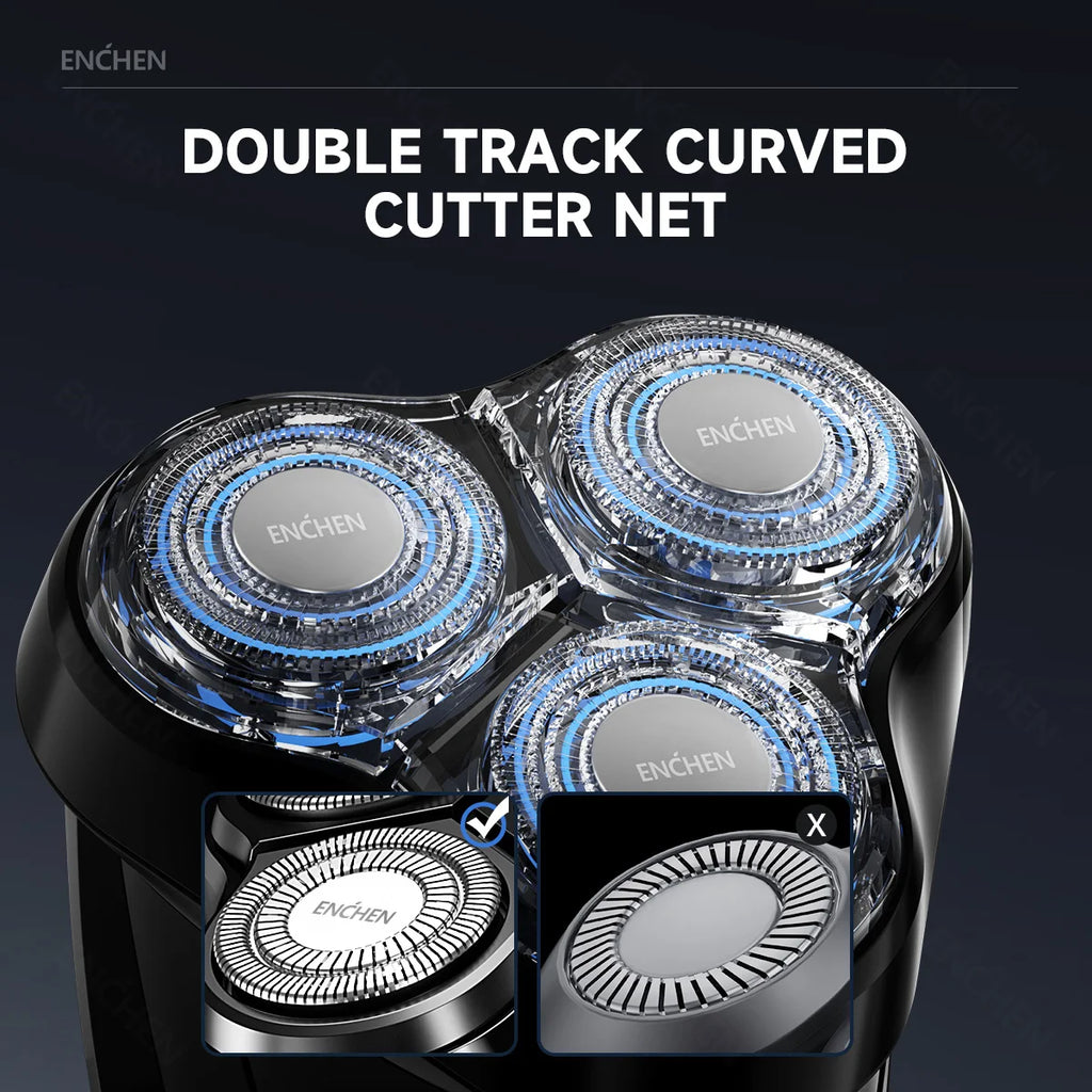 ENCHEN 3D Waterproof IPX7 Electric Shaver for Men