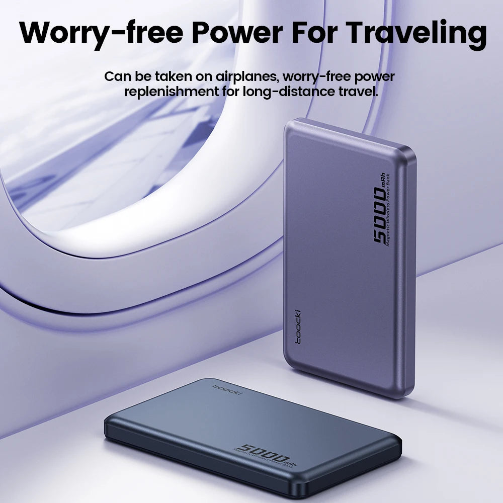 Wireless Magnetic Power Bank 5000mAh
