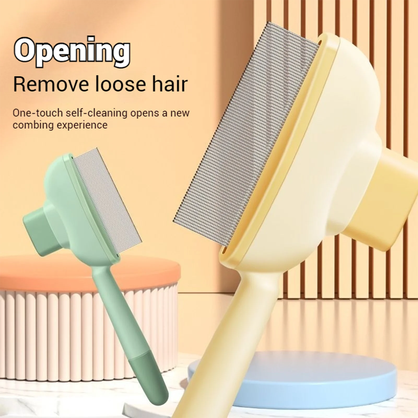 Pet Deshedding Grooming Comb