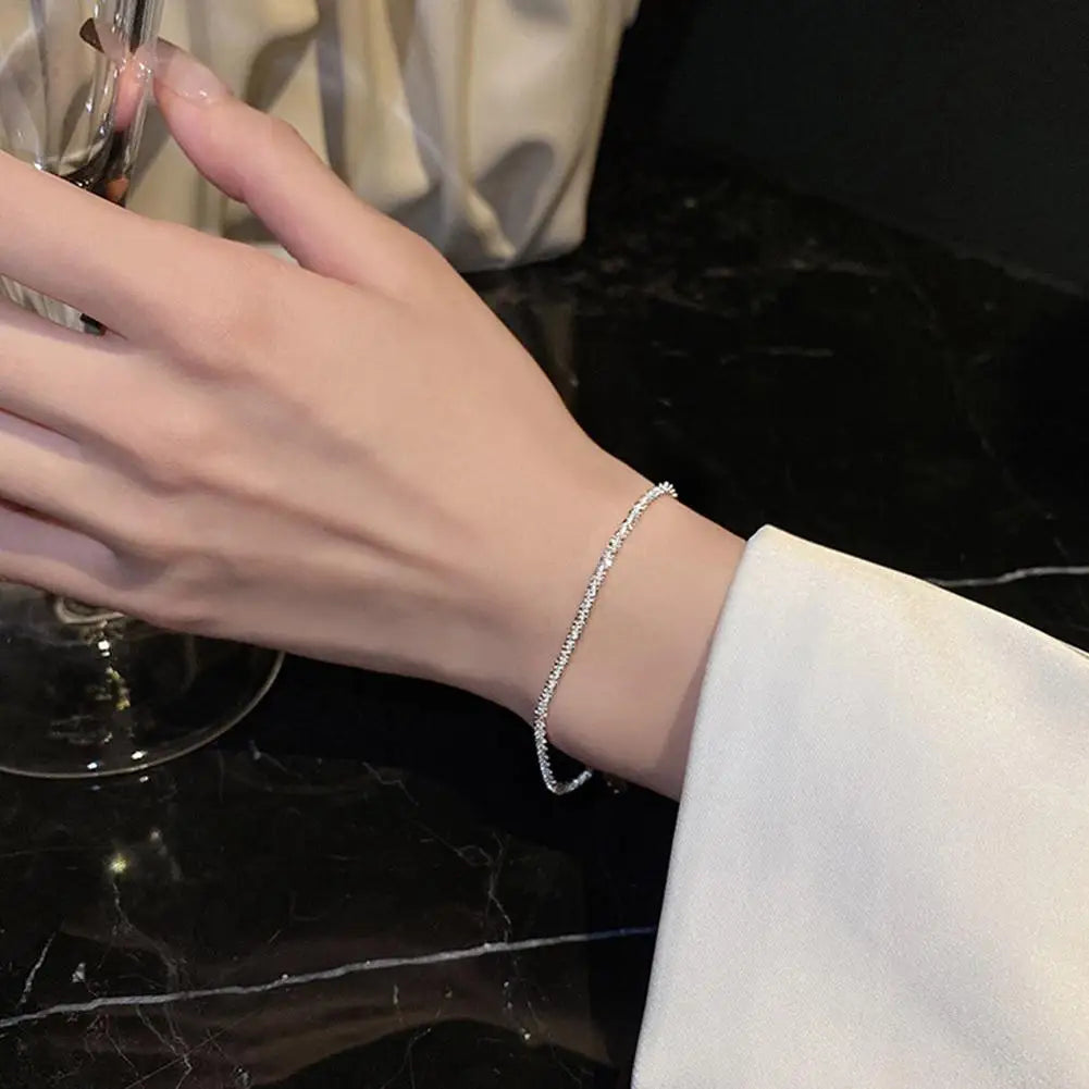 Delicate Fine Chain Bracelet