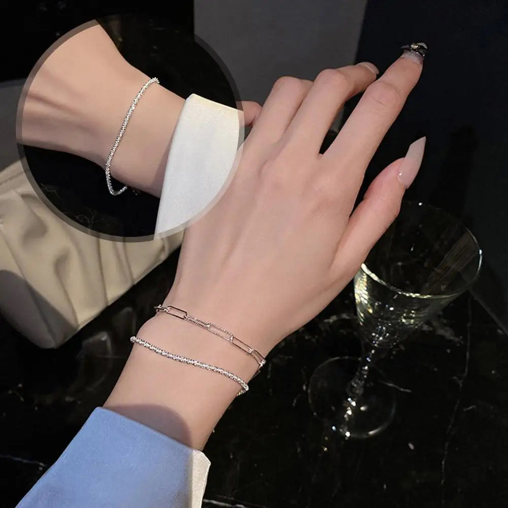 Delicate Fine Chain Bracelet