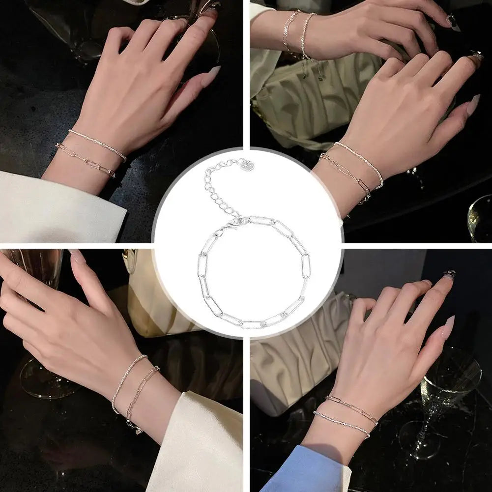 Delicate Fine Chain Bracelet
