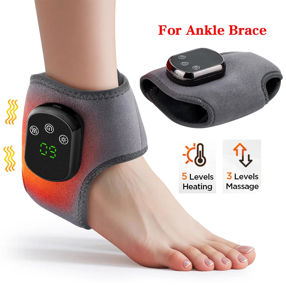 Rechargeable Heated Massage Bracelet – Wrist, Ankle, Hand