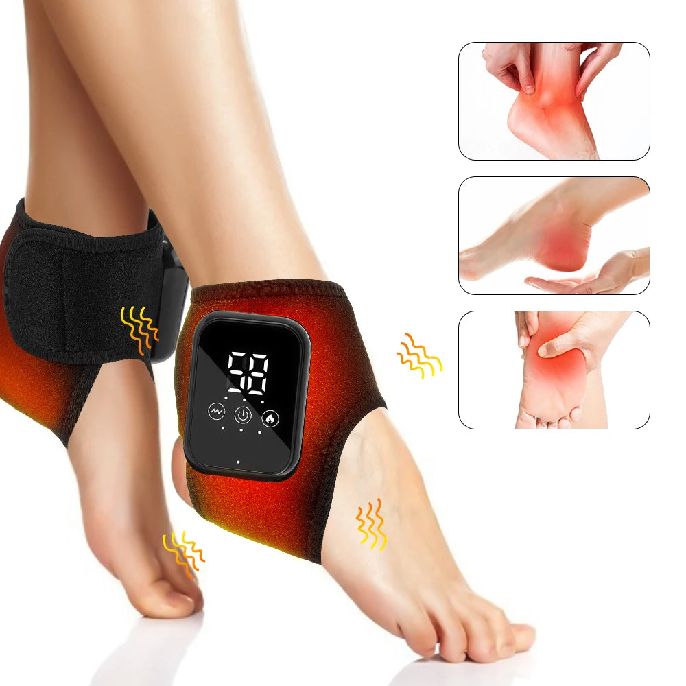 Rechargeable Heated Massage Bracelet – Wrist, Ankle, Hand