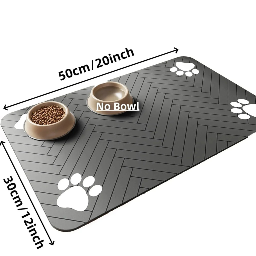 Absorbent Feeding Mat for Dogs &amp; Cats