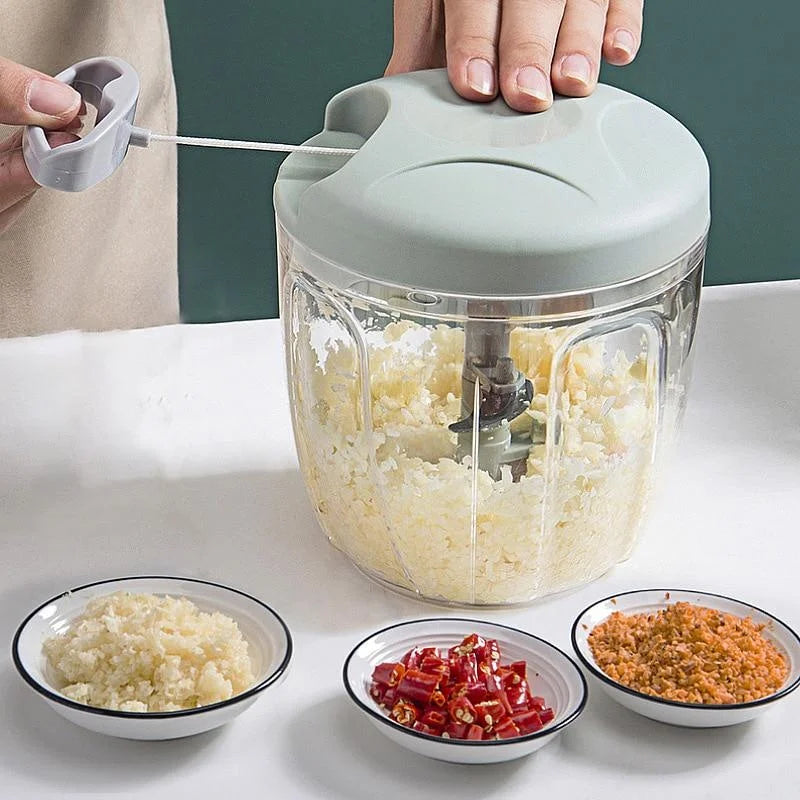 Manual Meat Mincer and Garlic Press 500/900ml
