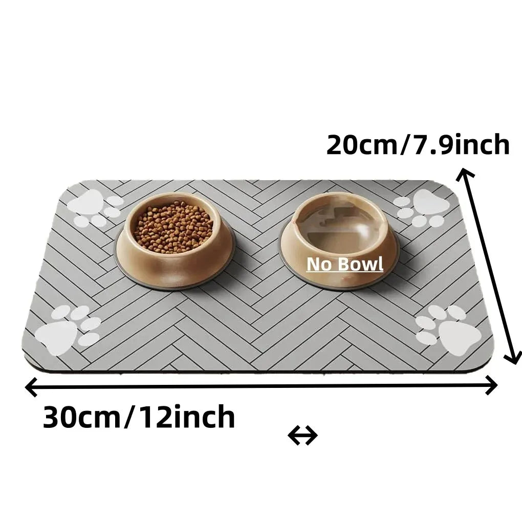 Absorbent Feeding Mat for Dogs &amp; Cats