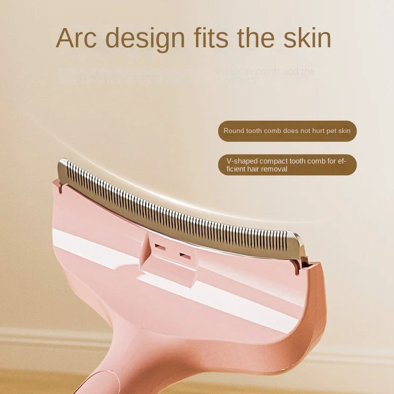 Premium Pet Hair Removal Brush for Dogs and Cats