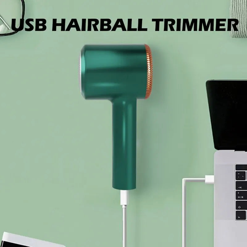 Rechargeable USB Electric Lint &amp; Fuzz Shaver