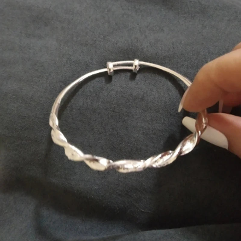 Bracelet Torsadé Tressé Vintage Femme