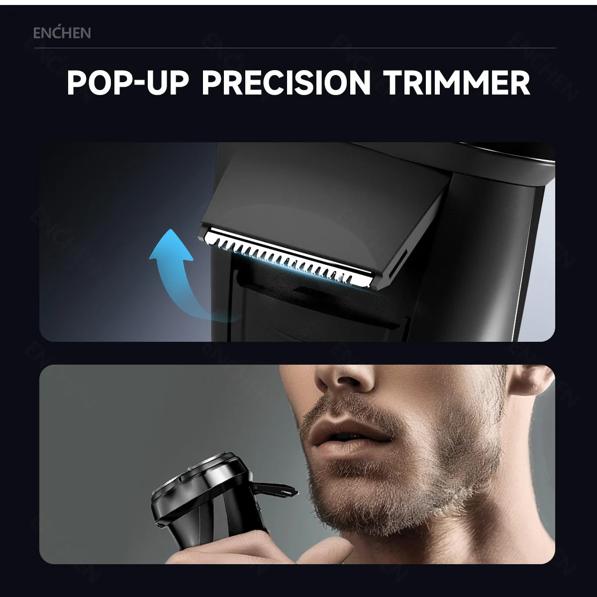 ENCHEN 3D Waterproof IPX7 Electric Shaver for Men