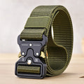Men's Belt Outdoor Hunting Tactical Mens Belt Multifunctional Combat Survival High Quality Canvas Nylon Mens Belt Sport Belt