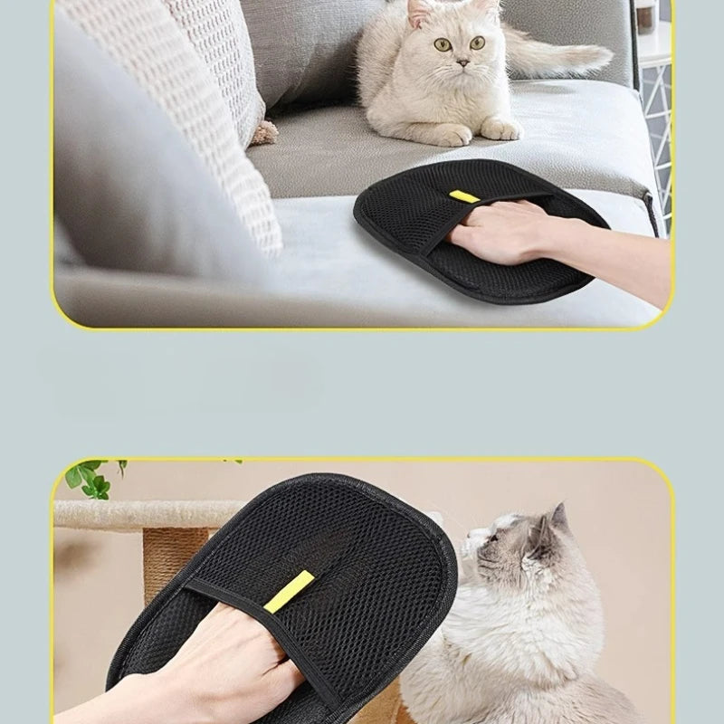 Portable Washable Pet Hair Removal Gloves