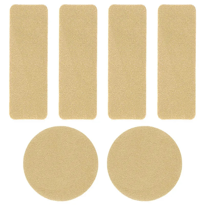 6pcs Sports Shoe Patches for Damaged Side Edges Inner Lining & Heel Wear - Shoe Repair Stickers for Extended Footwear Life