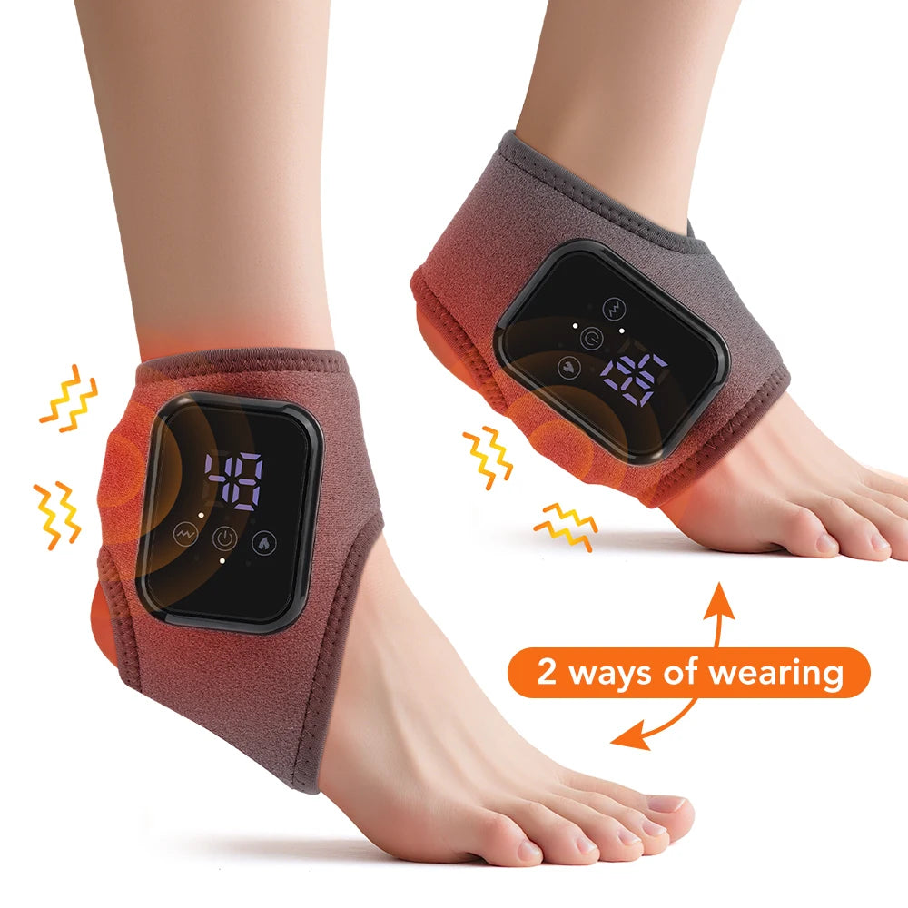 Rechargeable Heated Massage Bracelet – Wrist, Ankle, Hand