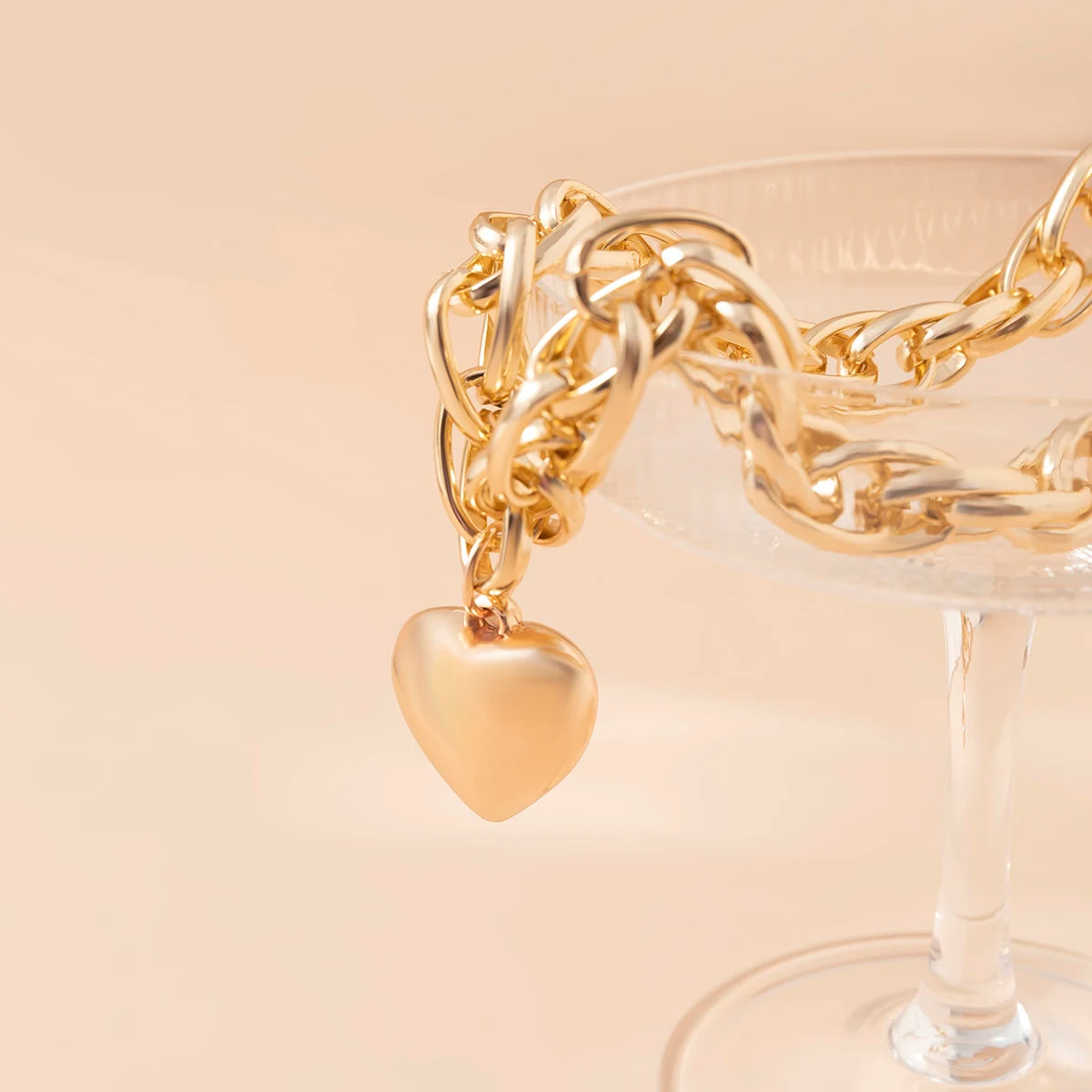 Delicate Heart Pendant Necklace