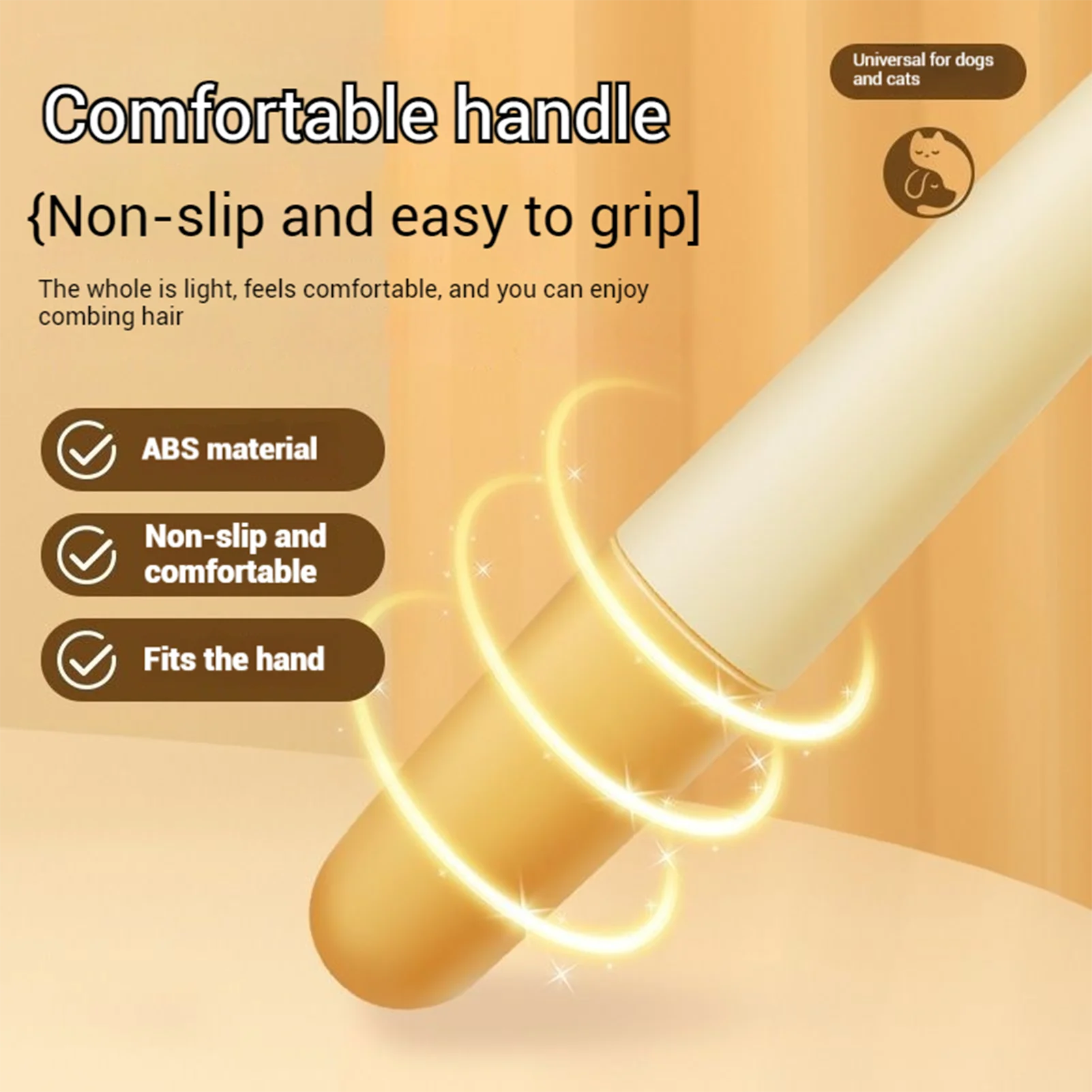 Pet Deshedding Grooming Comb