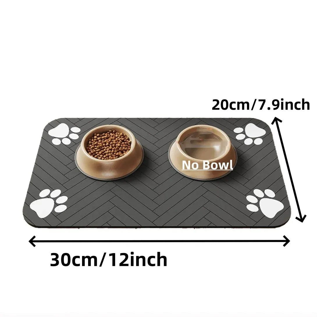 Absorbent Feeding Mat for Dogs &amp; Cats